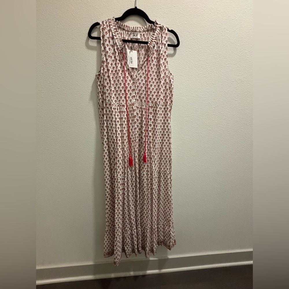 NWT | SLV Rosebud Maxi Dress, one size